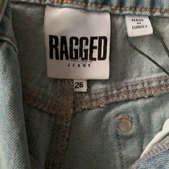 Ragged Priest Burner Cut-Out Mom Jeans - Picture 5 of 5